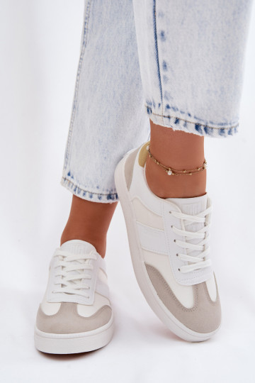 Dames lage sneakers Big Star TT274767 witte kleur