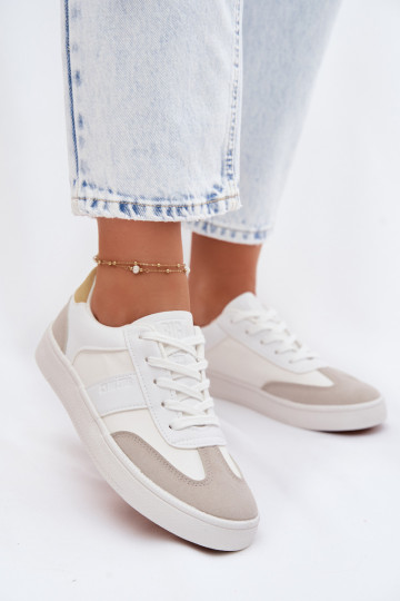 Dames lage sneakers Big Star TT274767 witte kleur 2