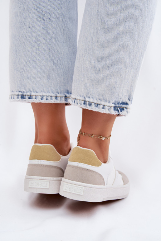 Sneakers model schoenen Dames laag Big Star TT274767 Initte kleur