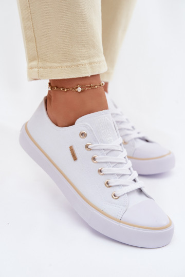 Lage sneakers Big Star TT274772 witte kleur