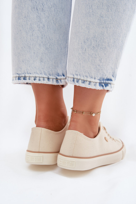 Vrijetijdsschoenen Laag Big Star TT274773 beige