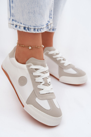 Dames sneakers Big Star TT274145 witte kleur