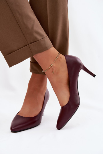 Hakken Eko Leer Sergio Leone 1336 bordeaux