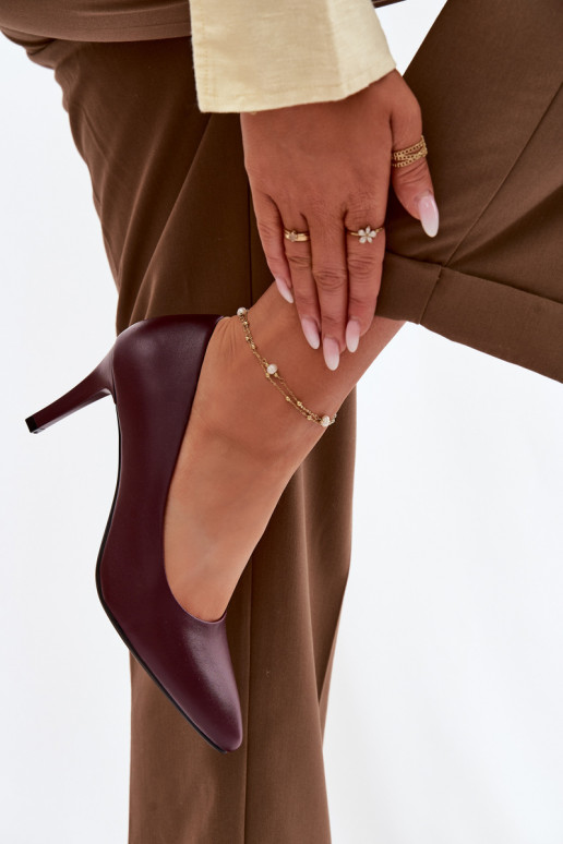 Hakken Eko Leer Sergio Leone 1336 bordeaux