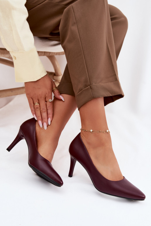 Hakken Eko Leer Sergio Leone 1336 bordeaux