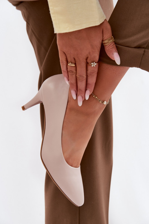 Schoenen van ecoleer Sergio Leone grijs