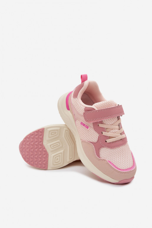 sportschoenen Sneakers model schoenen Kinderen Big Star TT374031 roze