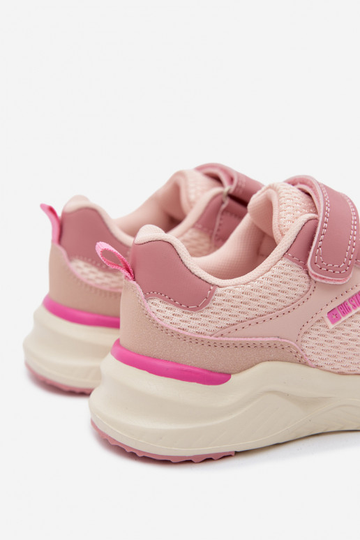 sportschoenen Sneakers model schoenen Kinderen Big Star TT374031 roze