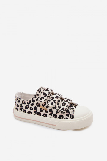 vrijetijdsschoenen Kinderen met zelfklevende bevestigingsmiddelen Big Star TT374171 met luipaardbontpatronen