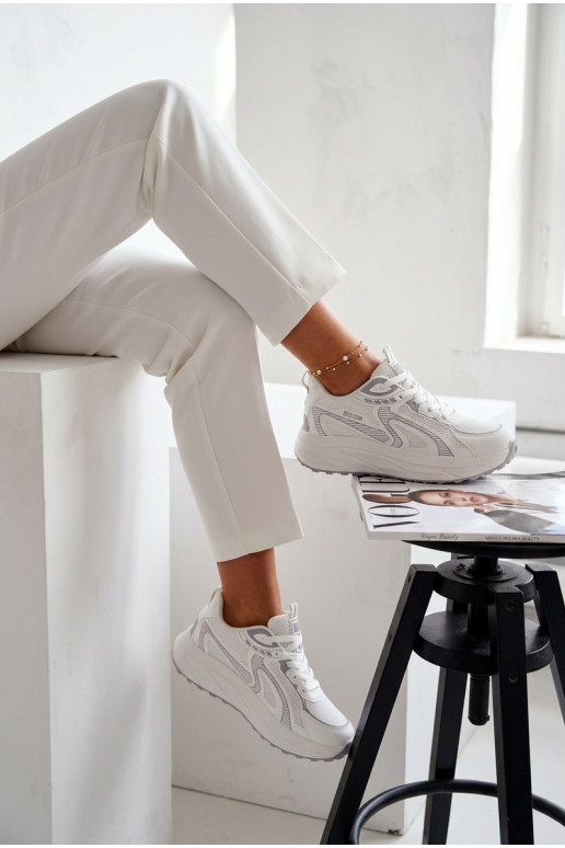 sportschoenen Sneakers model schoenen Dames Big Star TT274325 HI-POLY SYSTEM Initte kleur