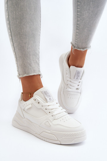 Dames sportschoenen Big Star NN274667 witte kleur