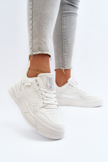 Dames sportschoenen Big Star NN274667 witte kleur 2