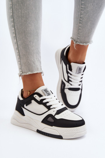 Dames sportschoenen Big Star NN274669 zwart-wit