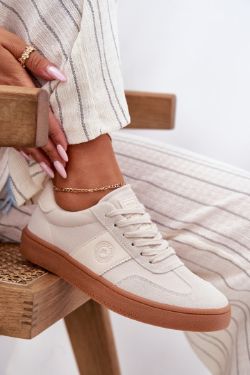 Dames sportschoenen Big Star RR274806 zandkleur