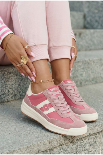 Dames sneakers Big Star TT274160 roze kleur 2