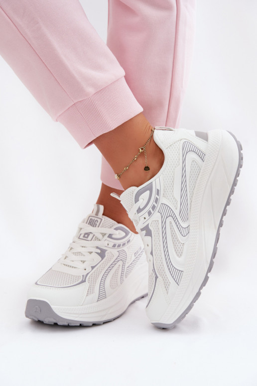 sportschoenen Sneakers model schoenen Dames Big Star TT274325 HI-POLY SYSTEM Initte kleur