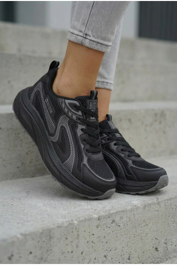 Dames sportschoenen Big Star TT274327 HI-POLY SYSTEM zwarte kleur