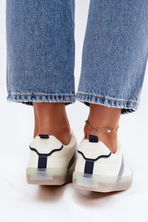 Eko Leer Sneakers model schoenen Dames Big Star TT274306 Initte kleur