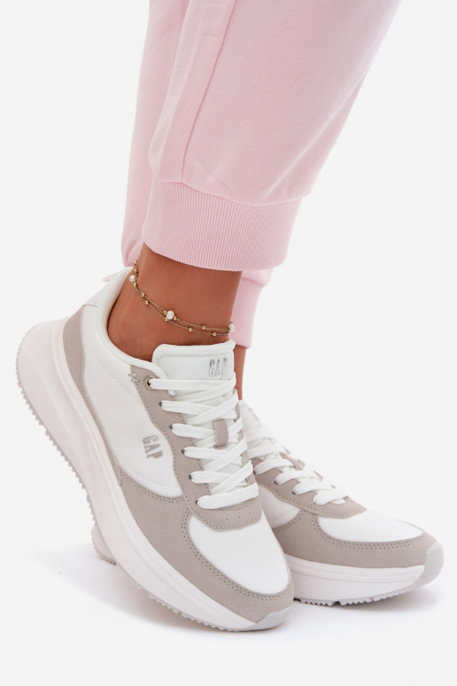 Sneakers model schoenen Dames met platform GAP PENELOPE GPIN6155300061 Initte kleur