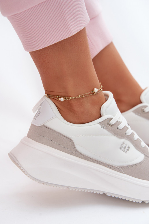 Sneakers model schoenen Dames met platform GAP PENELOPE GPIN6155300061 Initte kleur