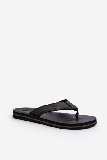 Heren slippers Big Star LL174605 zwarte kleur
