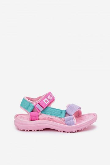 sandalen Kinderen met zelfklevende bevestigingsmiddelen Big Star RR374519 roze 2