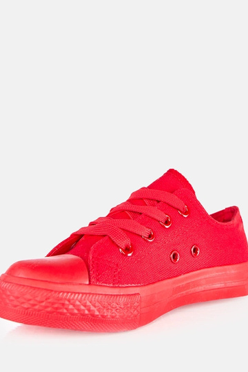 Rode kinder sneakers Jessa