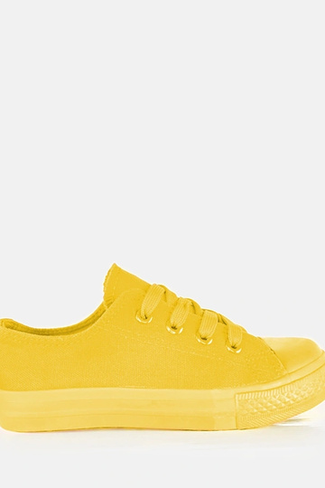 Geel kinder sneakers Jessa 2