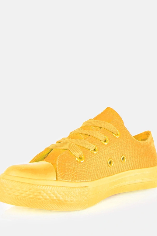 Geel kinder sneakers Jessa