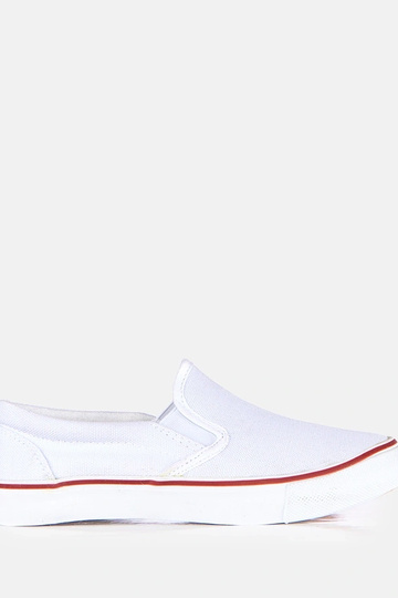 Witte kinder sneakers zonder veters Lagunes