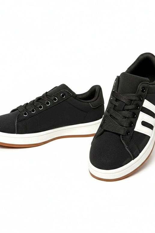 Zwarte casual sportschoenen Delphine