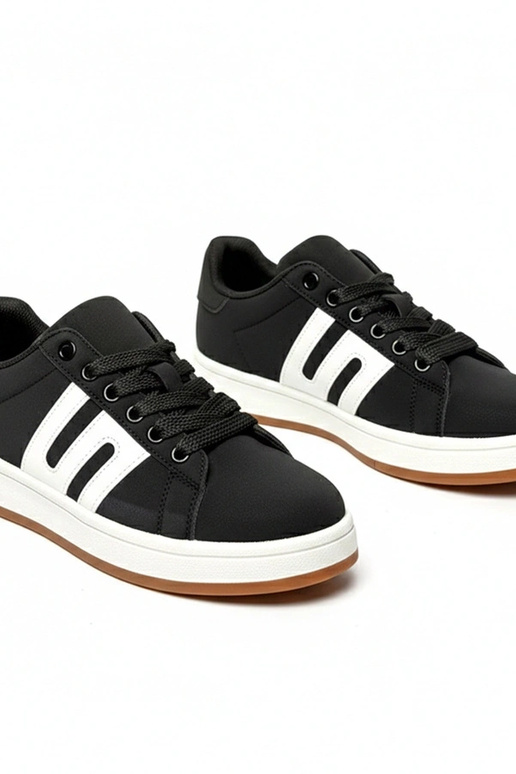 Zwarte casual sportschoenen Delphine