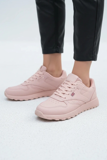 Roze casual sportschoenen met plateau Élise 2