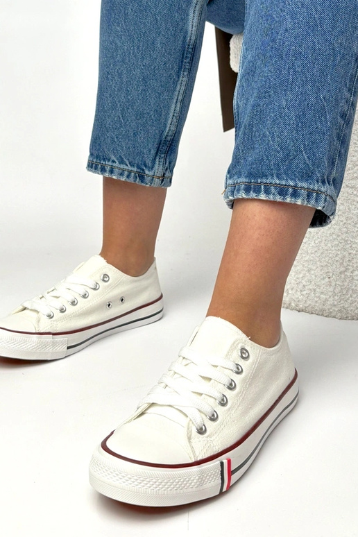 Witte casual sportschoenen Manon