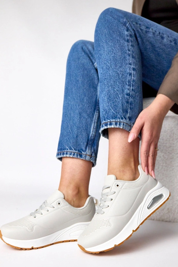 Grijze sportschoenen met dikke zool Sylvie 2
