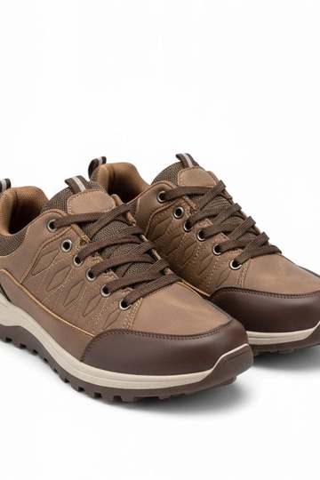 Bruine heren sneakers Leo 2