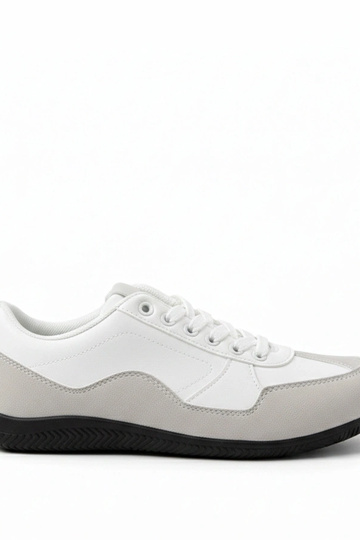 Witte heren sneakers Leon 2