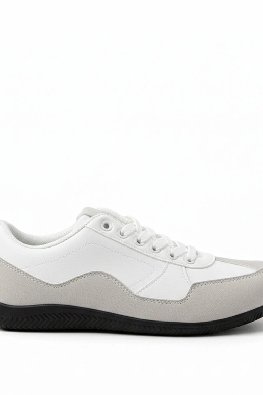 Witte heren sneakers Leon