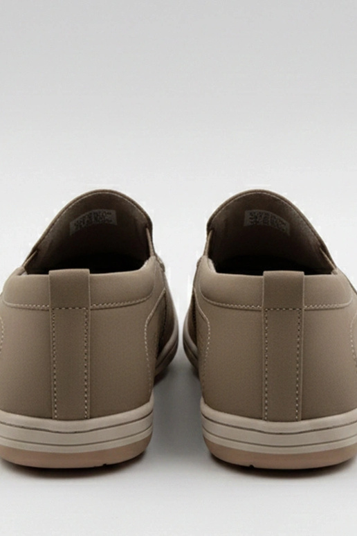 Bruine geperforeerde heren loafers Finn