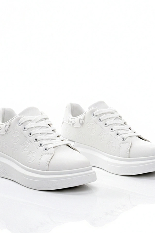 Witte sneakers met veters Peyton