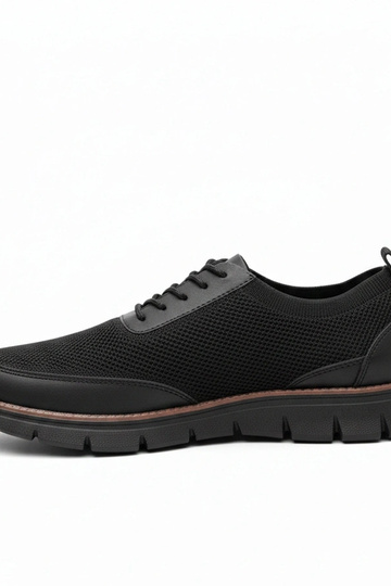 Zwarte herensneakers Mateo