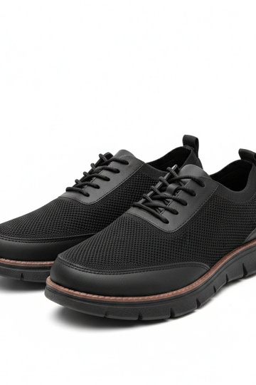Zwarte herensneakers Mateo 2