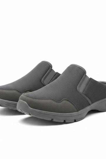 Grijze heren instapsneakers zonder veters Alexander