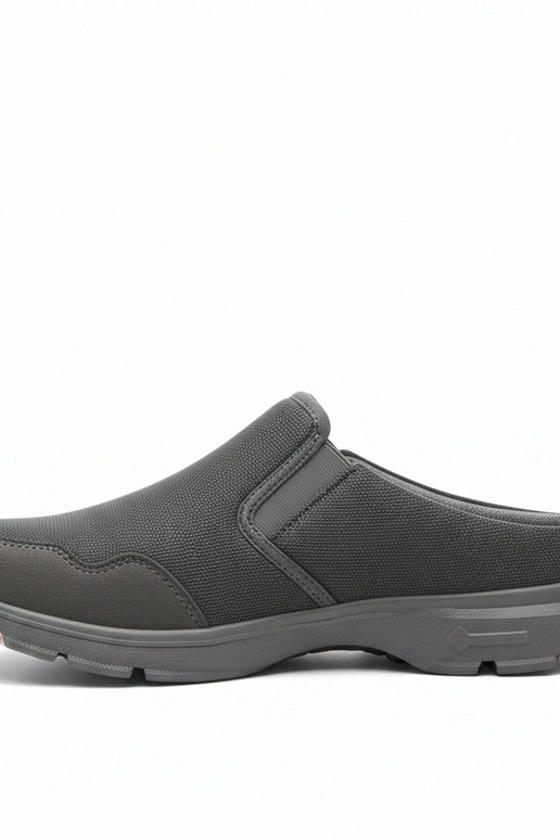 Grijze heren instapsneakers zonder...