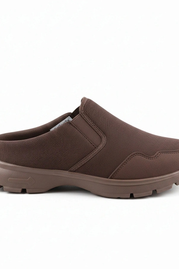 Bruine heren instapsneakers zonder veters Alexander