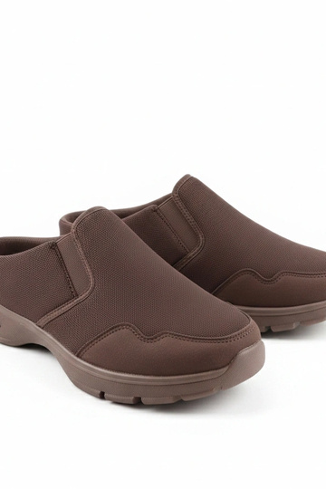 Bruine heren instapsneakers zonder veters Alexander 2