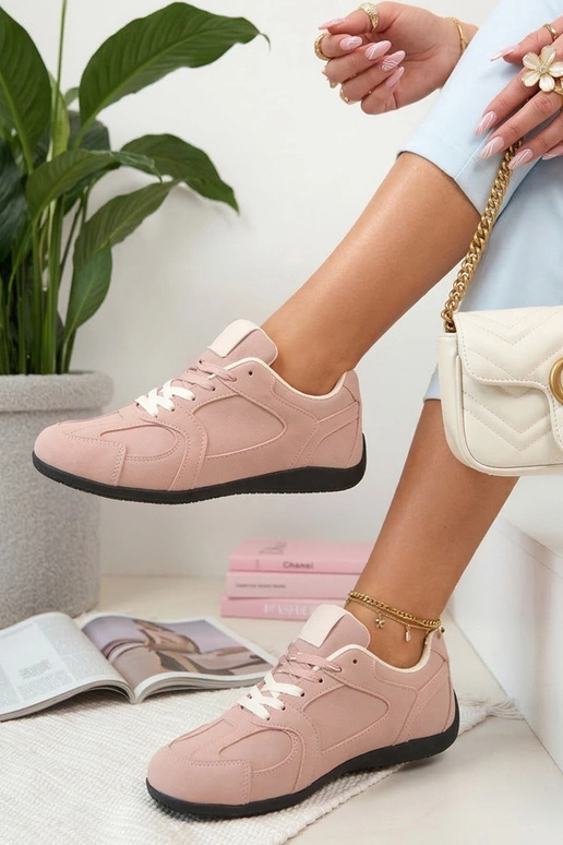 Roze dames basketbalsneakers Amaryllis