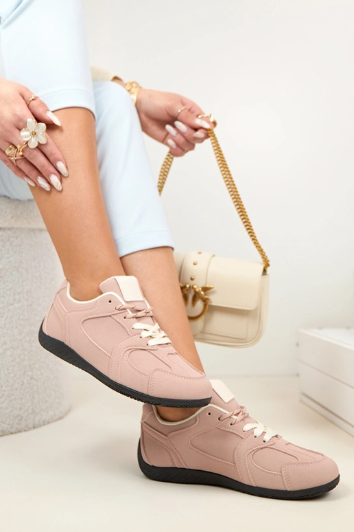 Roze dames basketbalsneakers Amaryllis