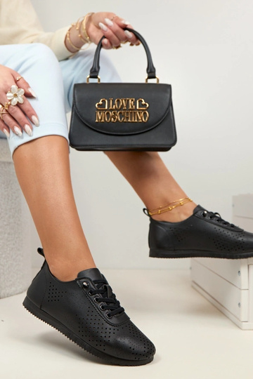 Zwarte geperforeerde... 2