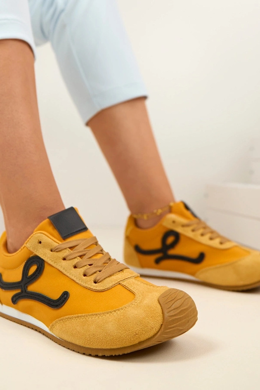 Gele dames barefoot sportieve schoenen